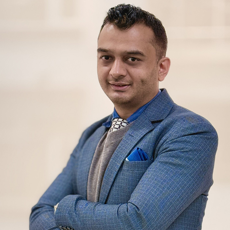 Management team, photo of Mr. Bhuwan Raj Panta